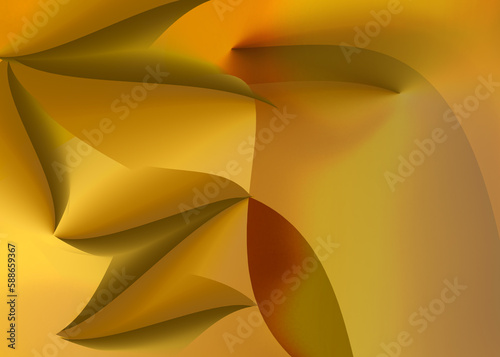 Golden Abstract  decorative paper texture  background  for  artwork  - Illustration