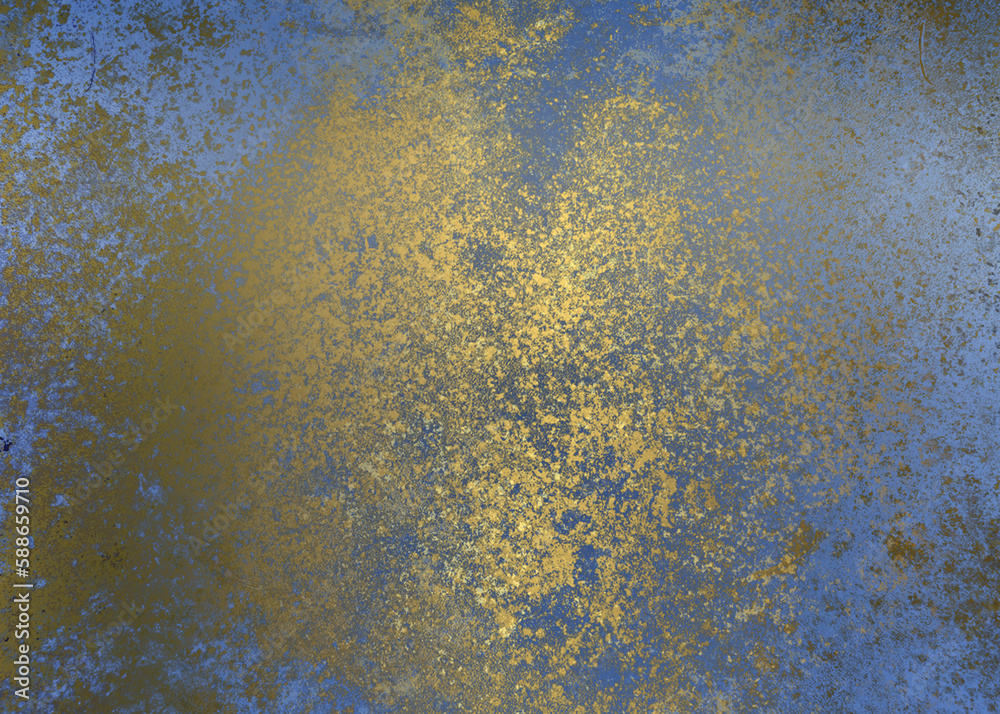 Golden Abstract decorative paper texture background for artwork - Illustration