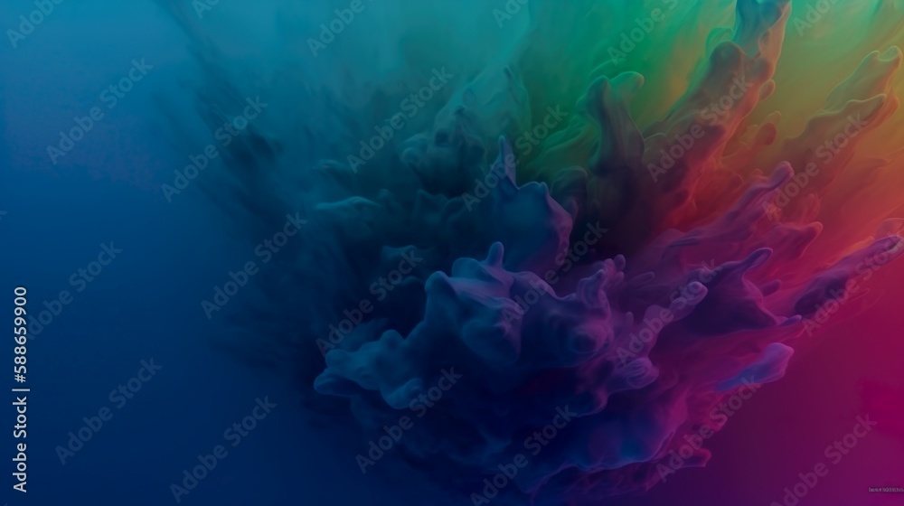 Obraz premium Abstract Wallpaper with Insane Details (Generative AI illustration)