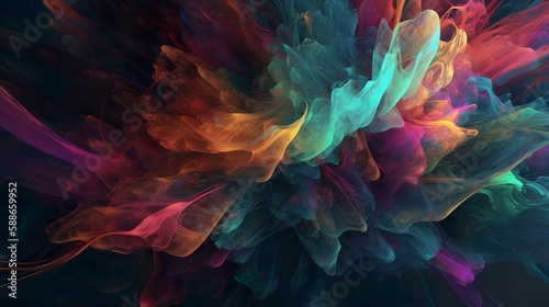 Abstract Wallpaper with Insane Details (Generative AI illustration)