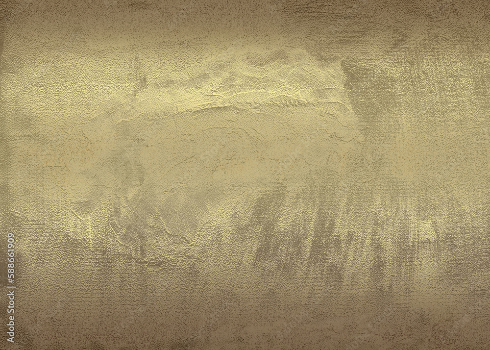 Golden Abstract decorative paper texture background for artwork - Illustration