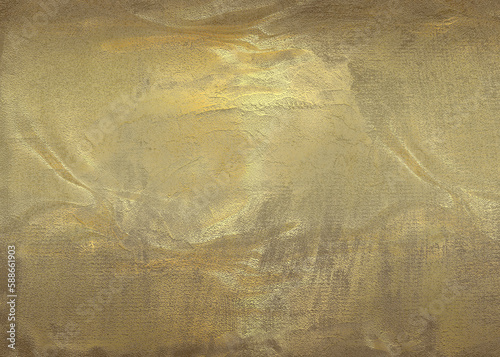 Obraz na płótnie Golden Abstract decorative paper texture background for artwork - Illustration w salonie