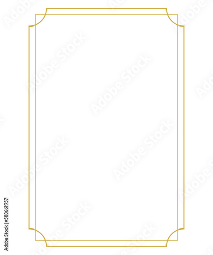 ゴールドフレーム