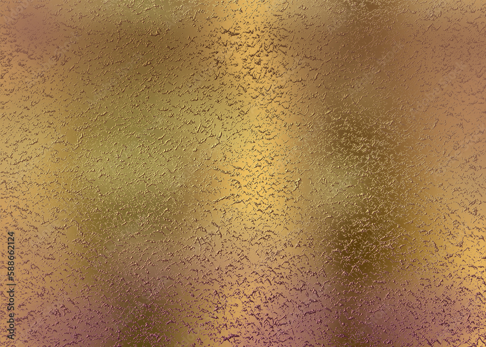 Golden Abstract decorative paper texture background for artwork - Illustration