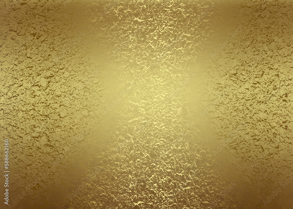 Golden Abstract decorative paper texture background for artwork - Illustration