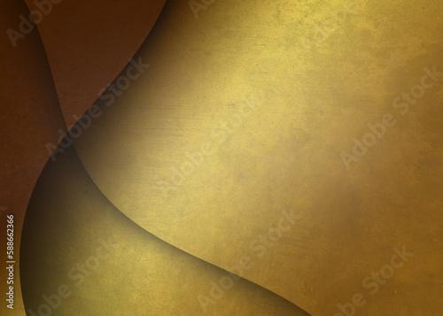 Obraz na płótnie Golden Abstract decorative paper texture background for artwork - Illustration w salonie