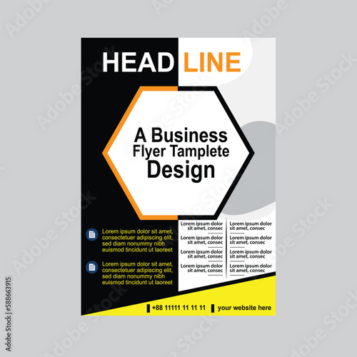 Modern Business Flyer Design.