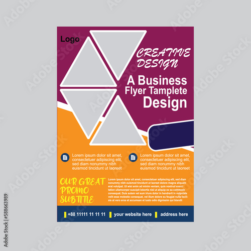 Modern Business Flyer Design.