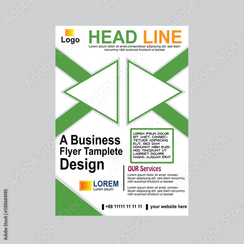 Modern Business Flyer Design.