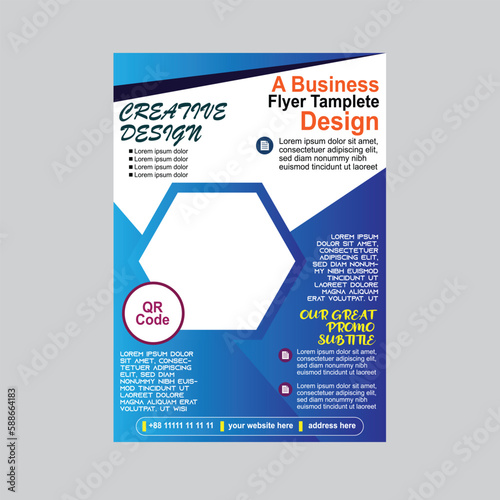 Modern Business Flyer Design.