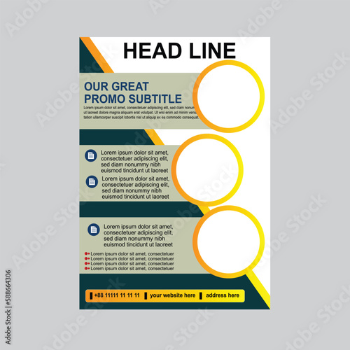 Modern Business Flyer Design.
