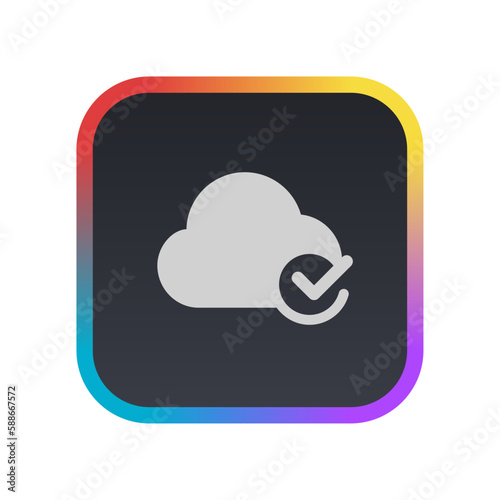 Cloud Update - Pictogram (icon) 