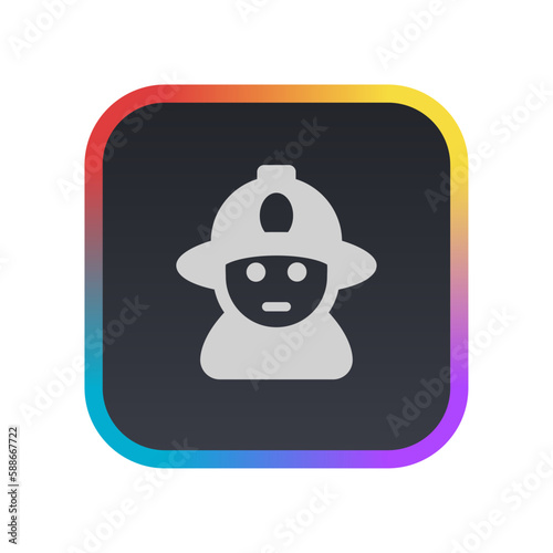 Fireman - Pictogram (icon) 