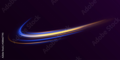 Abstract neon color wave lights background