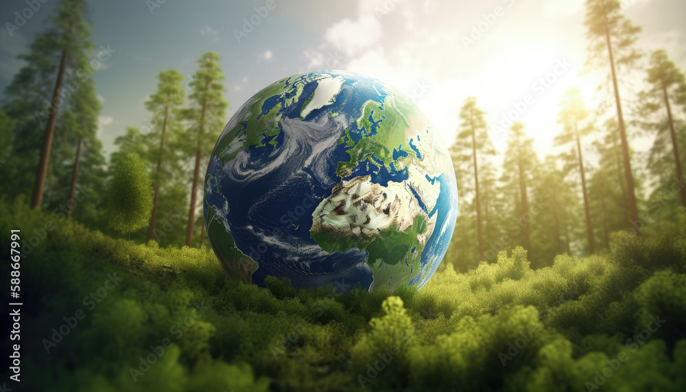 earth day by generative ai