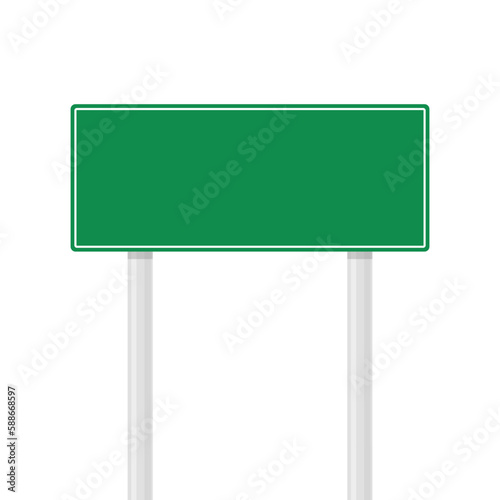Sign Street Big Isolated With Gradient Mesh, Vector Illustration.