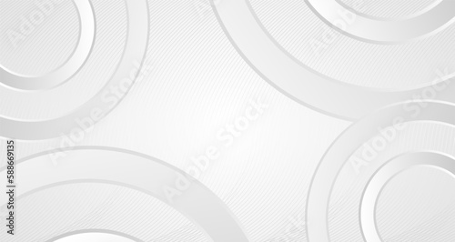 Vector white color abstract 3d background