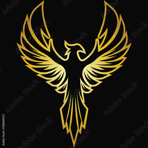 Phoenix Logo Vector illustration Artwork