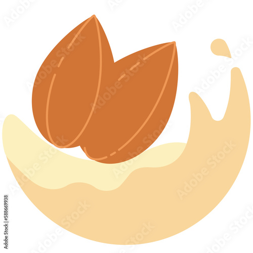 almond milk icon