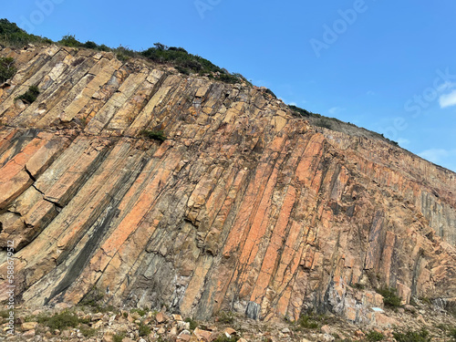 rocks in the mountains