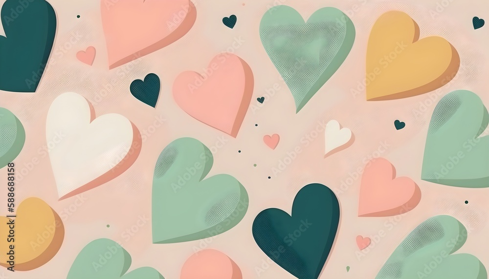 minimalist love pattern minimalist love pattern