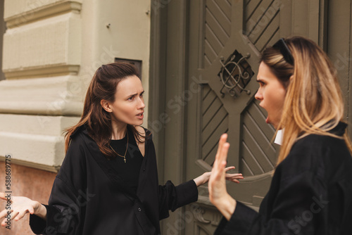 Slika na platnu Quarrel two friends