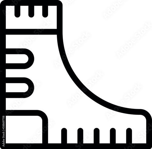 Arena ramp icon outline vector. Street scene. Urban rider