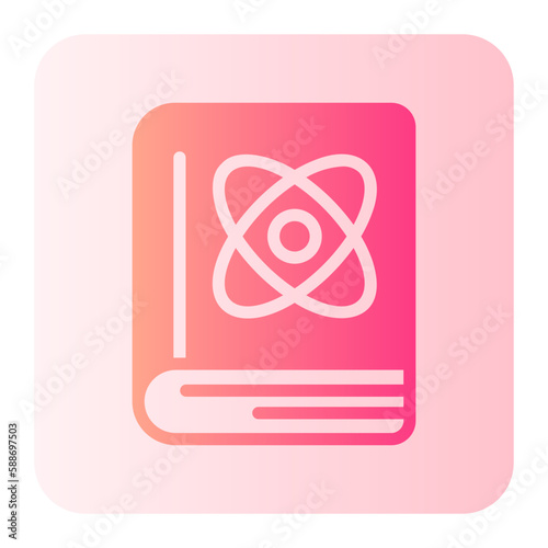 science book gradient icon