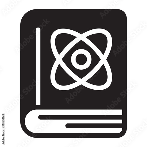 science book glyph icon