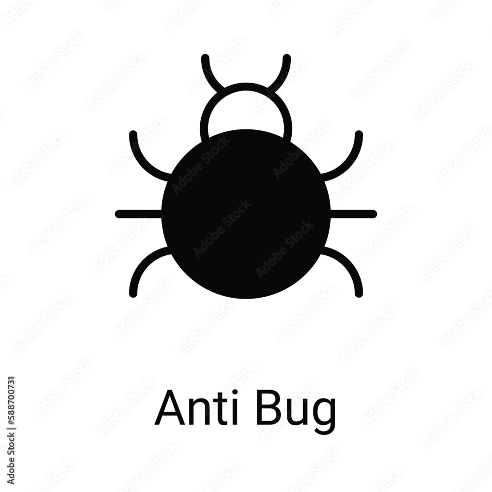Anti Bug Icon Design. Suitable for Web Page, Mobile App, UI, UX and GUI design. Anti Bug Icon Design. Suitable for Web Page, Mobile App, UI, UX and GUI design.