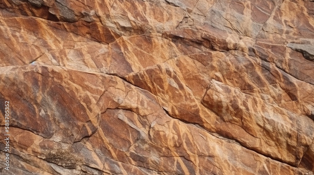 Brown rock texture with cracks close-up rough mountain surface. Stone granite background for design nature Brown rock texture with cracks close-up rough mountain surface. Stone granite background for design nature