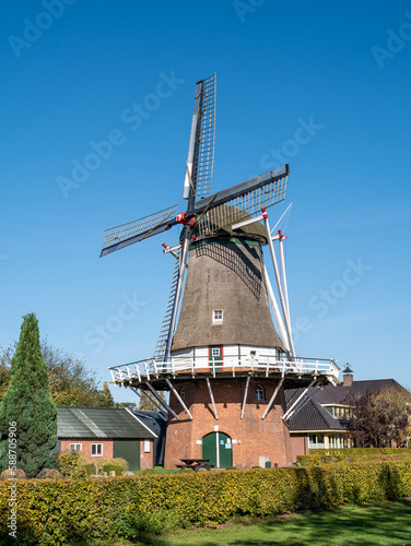Windmill De Vier Winden in Weerselo, Overijssel, Netherlands