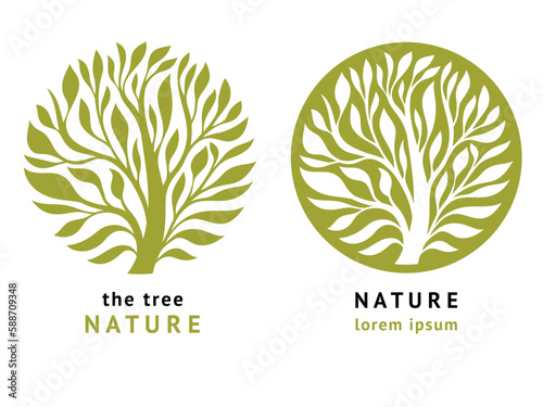 Canvas Print Logo tree