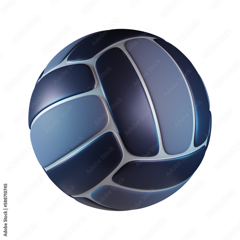 Volleyball Equipment 3D Icon