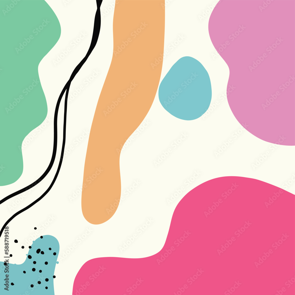 Abstract backgrounds hand drawn various shapes and doodle objects. Abstract backgrounds hand drawn various shapes and doodle objects.
