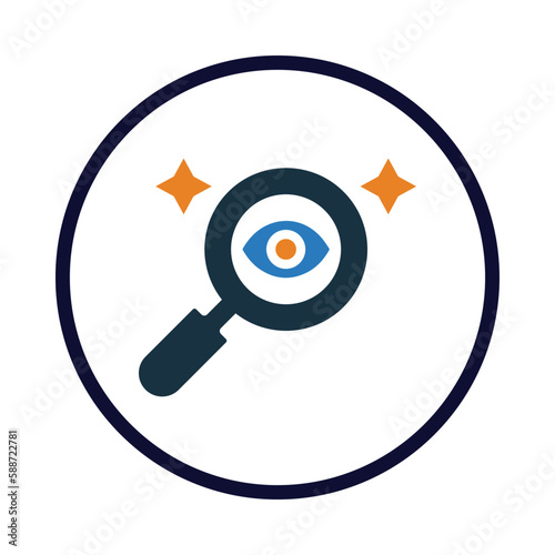 eye, find, search, eye find icon