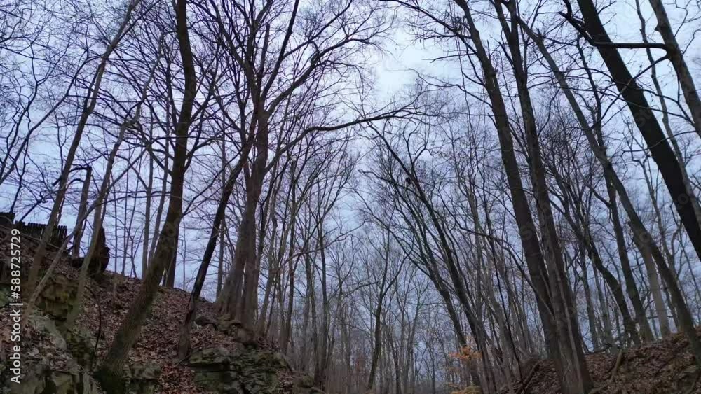 Walkway on the greenway in Clarksville Tennessee
