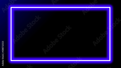 Basic shape Rectangle, triangle, circle Neon Futuristic sign frame colourful vector transparent file wallpaper	
