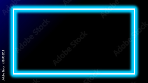 Basic shape Rectangle, triangle, circle Neon Futuristic sign frame colourful vector transparent file wallpaper	
