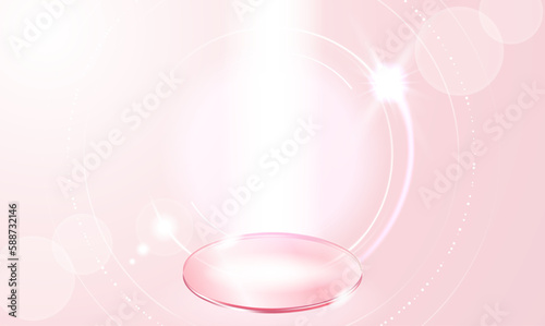 pink light glowing abstract background
