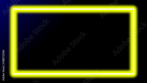 Basic shape Rectangle, triangle, circle Neon Futuristic sign frame colourful vector transparent file wallpaper	
