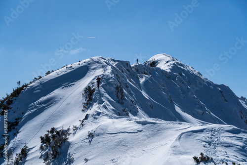 Northen ridge of the Piatra Craiului Mountains, Romania 