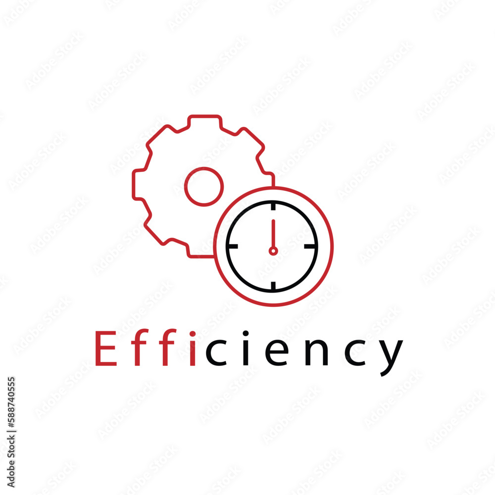 efficiency icon. Trendy modern flat linear vector efficiency icon on white background from thin line collection, outline vector illustration efficiency icon. Trendy modern flat linear vector efficiency icon on white background from thin line collection, outline vector illustration