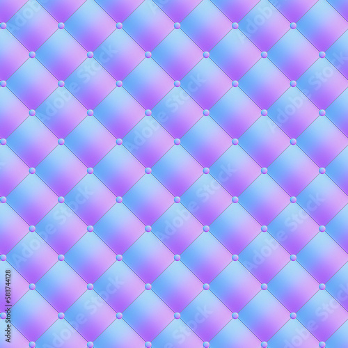 Normal map of chesterfield sofa (perfect seamless pattern)