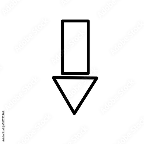 arrow direction symbol icon