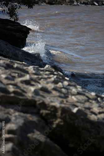 Roca en el Mar