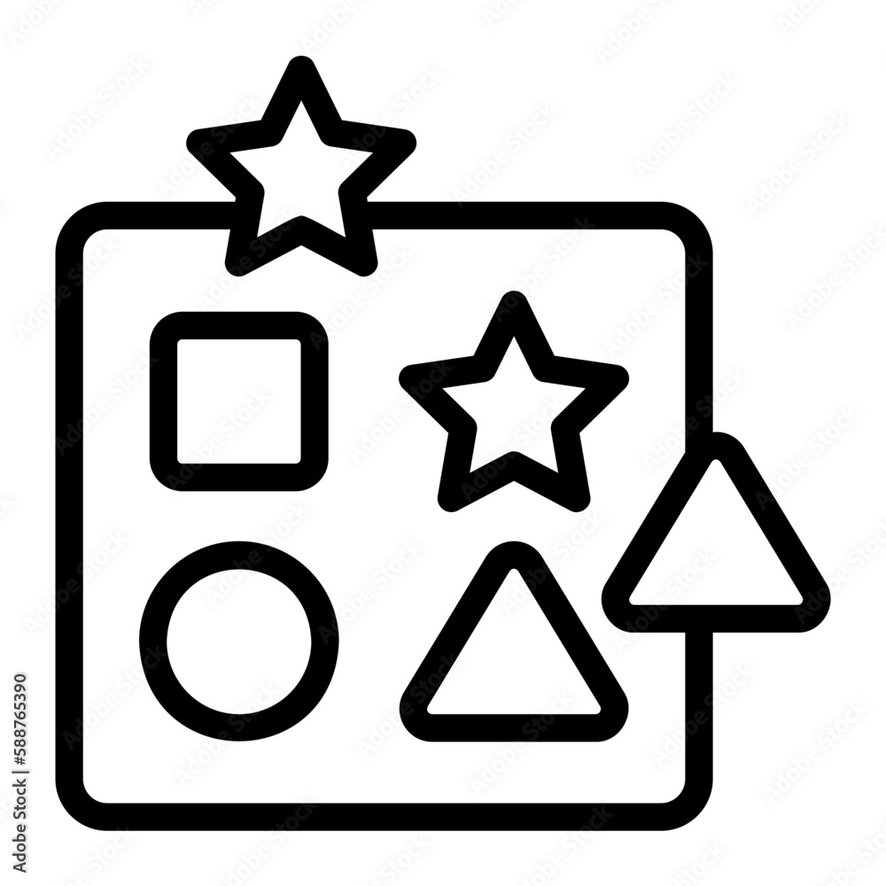 puzzel line icon puzzel line icon