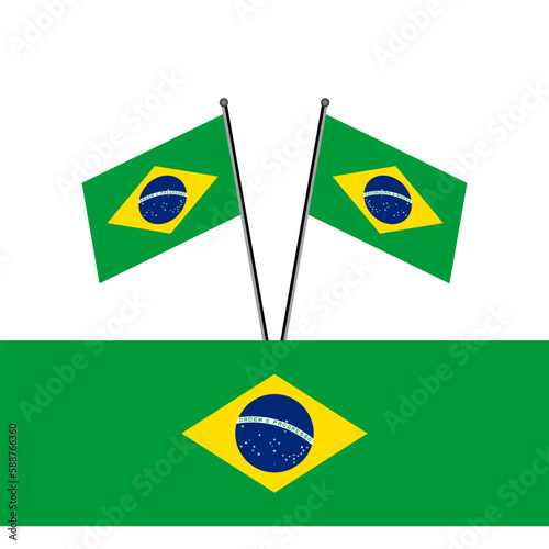 Illustration of brazil flag Template Free Download Illustration of brazil flag Template - GFXLoad