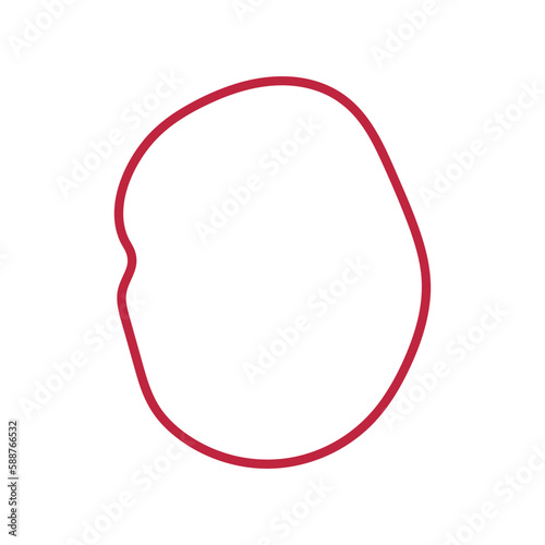 Circle Blob Outline