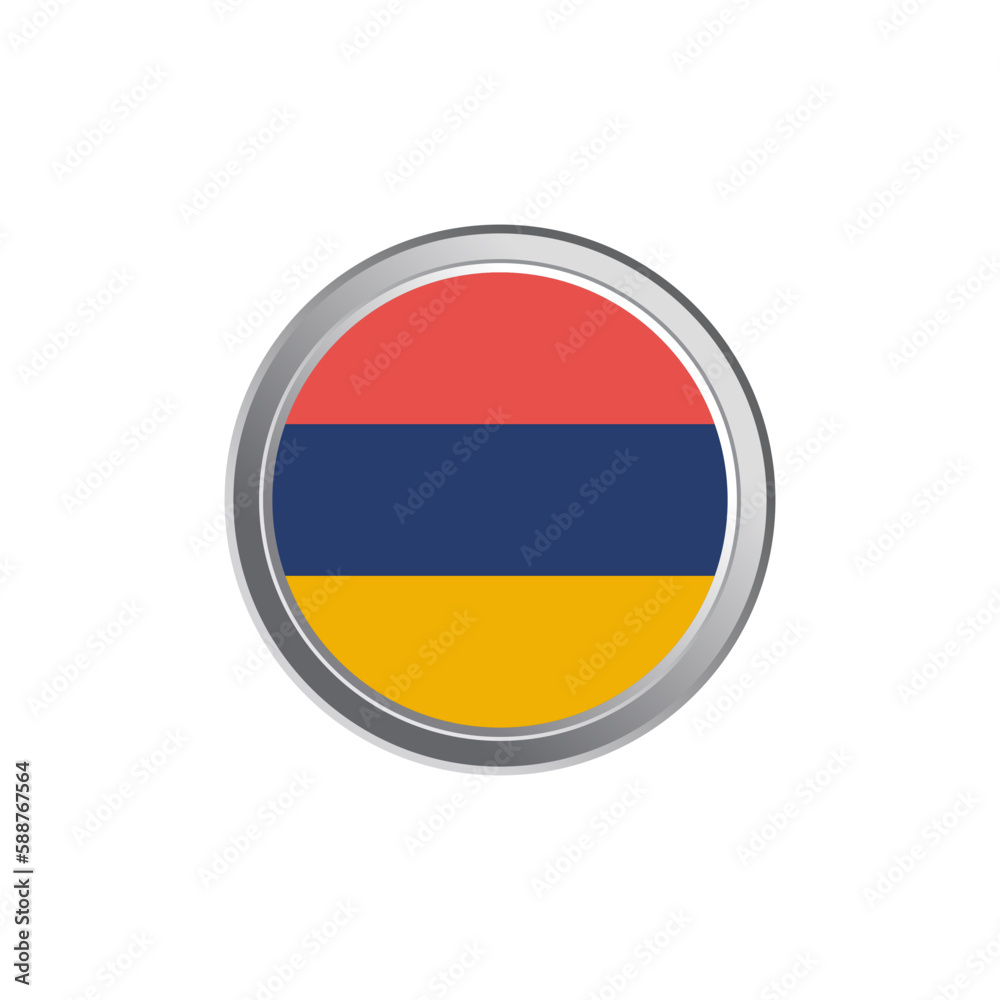 Illustration of armenia flag Template Illustration of armenia flag Template